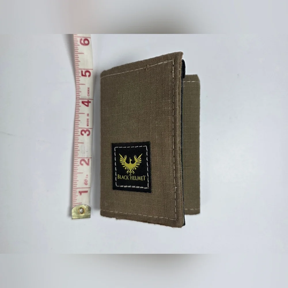 Black Helmet Trifold Bunker Gear Wallet